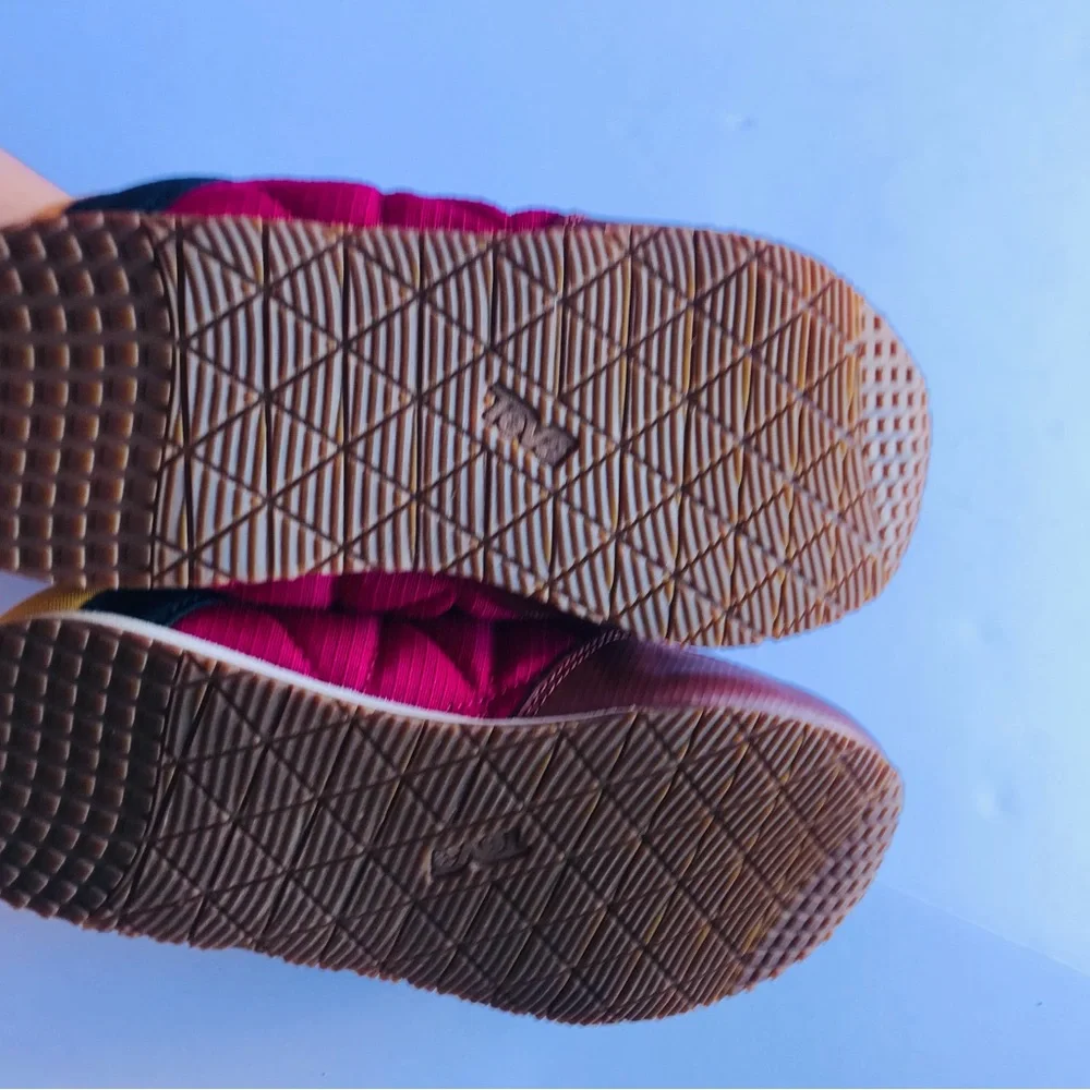 Teva Kids' Red and Yellow Slip-On Shoes